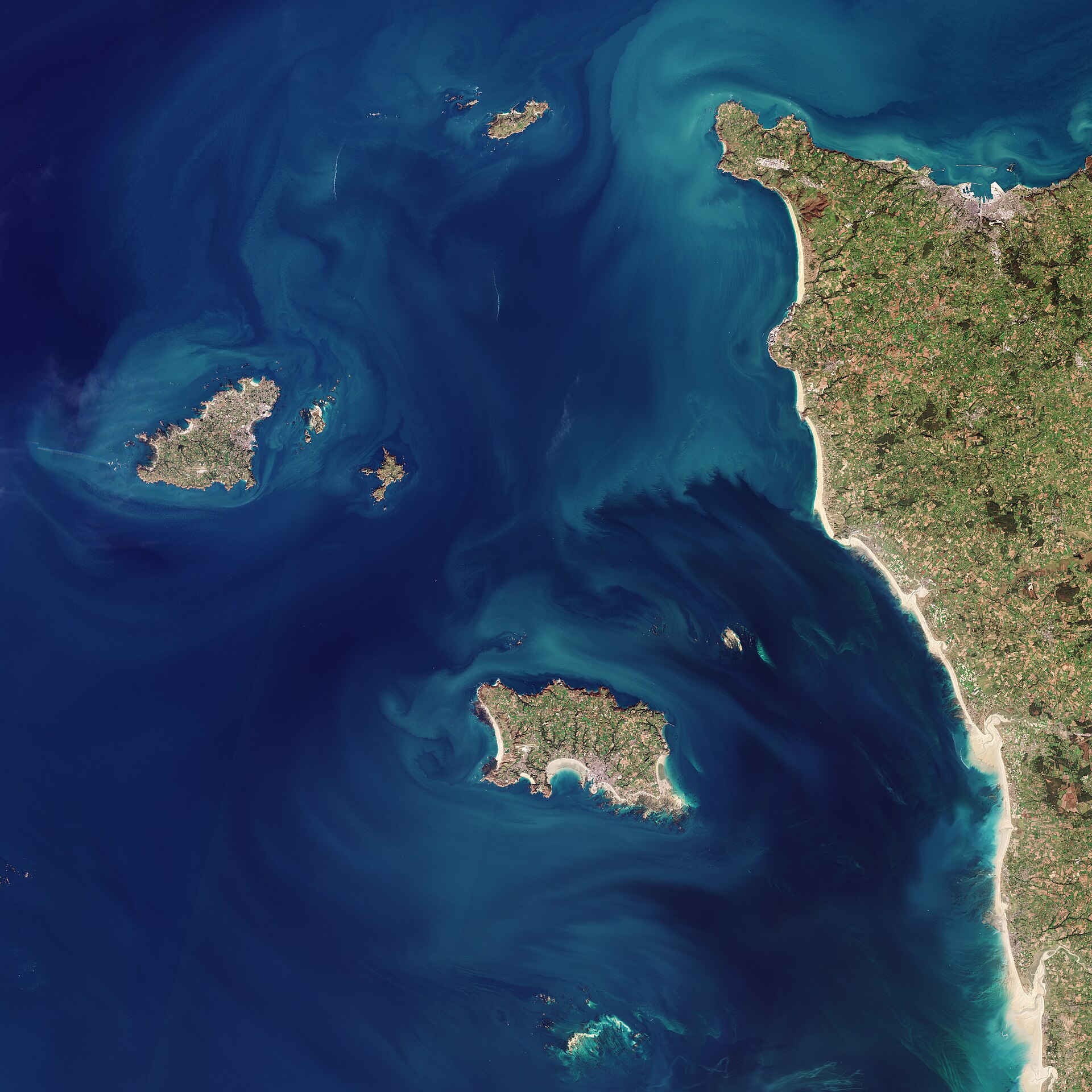 Imagem de referência de Ilhas do Canal, descrito nos dados abertos como arquipélago no Canal da Mancha