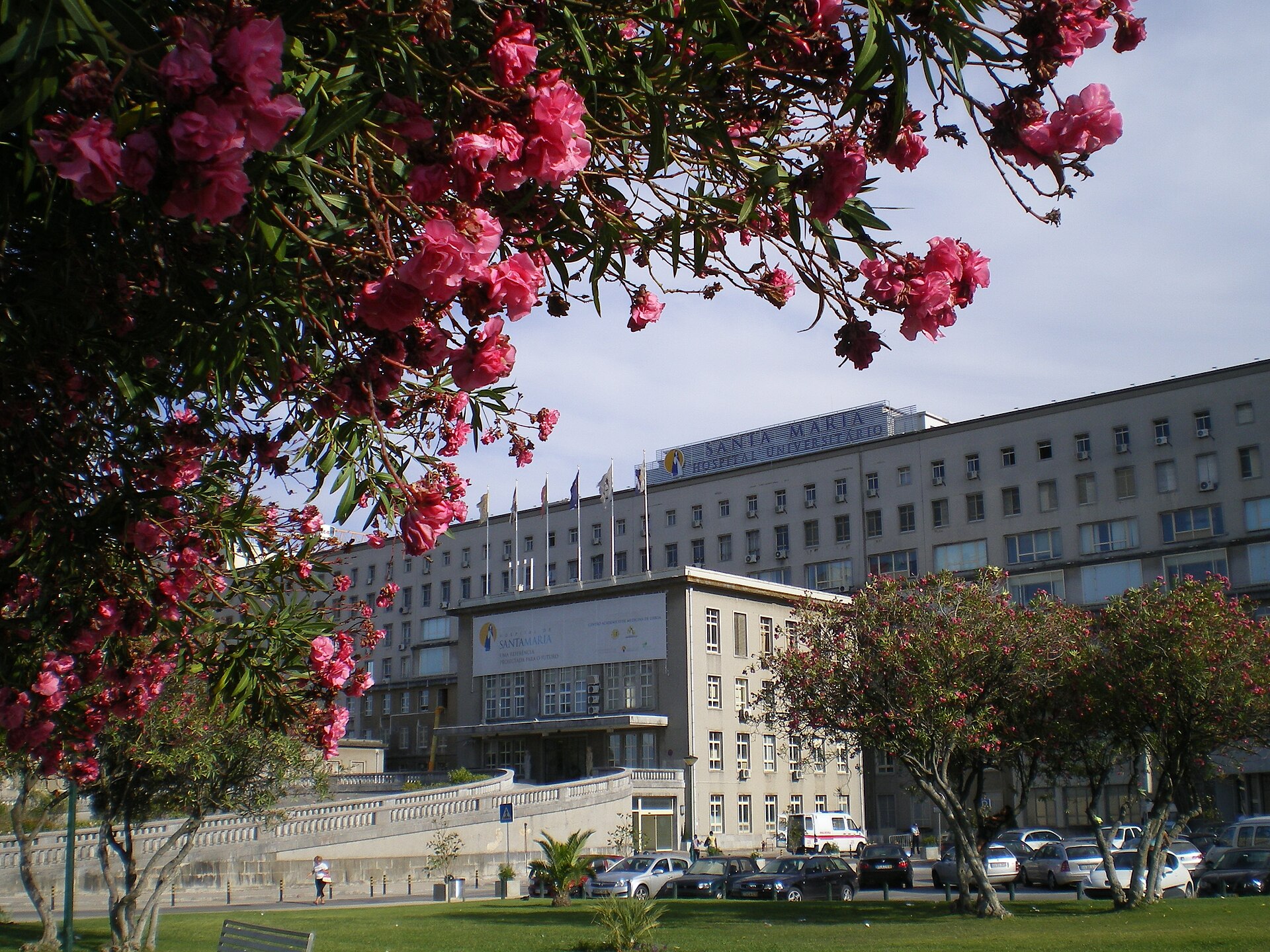 Imagem de referência relacionada a Hospital de Santa Maria, item descrito como hospital público em Lisboa, Portugal