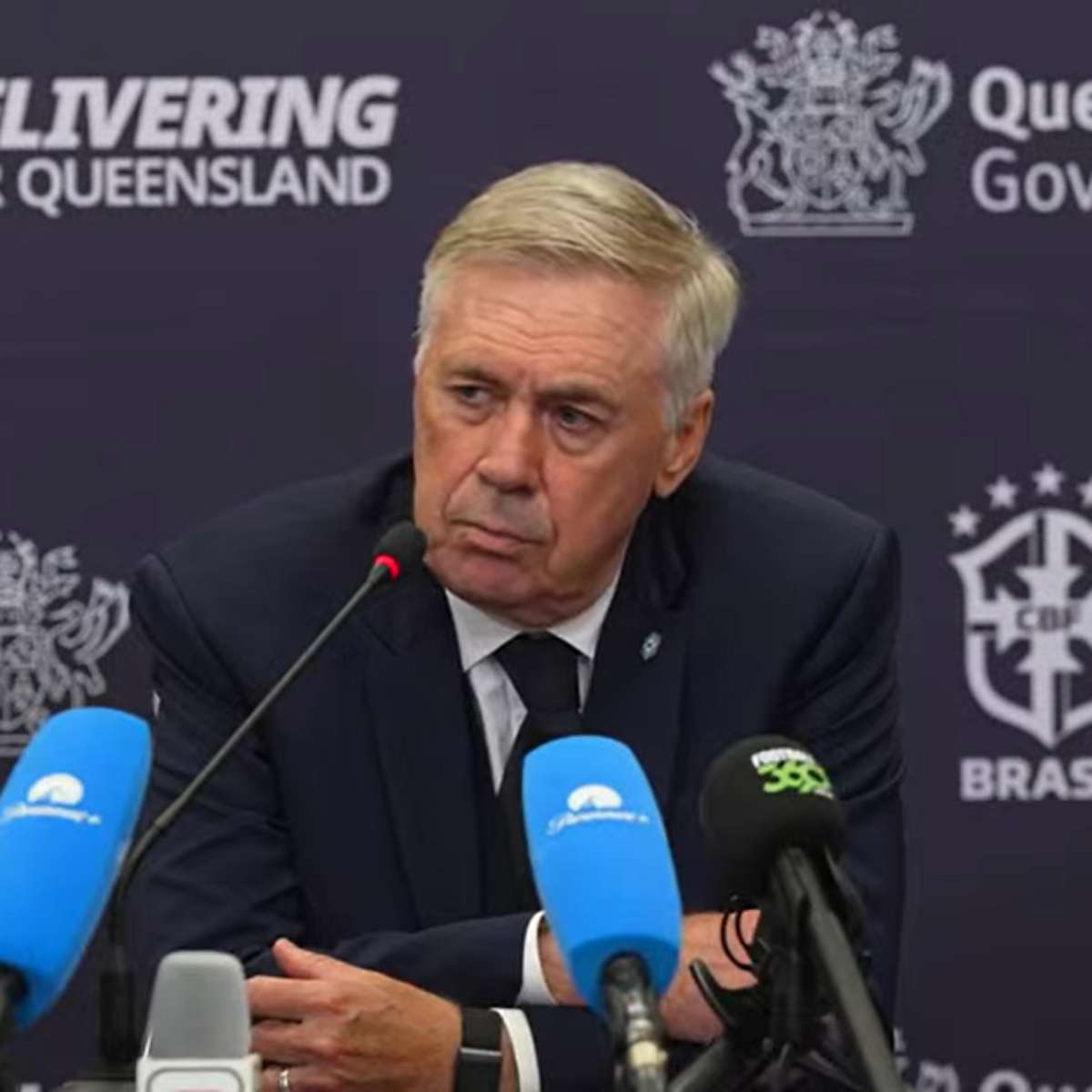 Arrependimento da Copa? Ancelotti explica escolha por Vini Jr. para bater pênalti contra Austrália