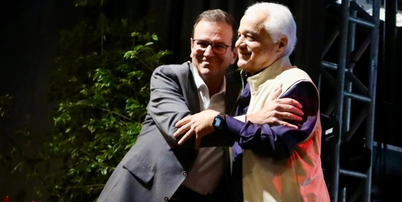 Eduardo Paes e Roberto Medina Foto: Reprodu&ccedil;&atilde;o/Instagram