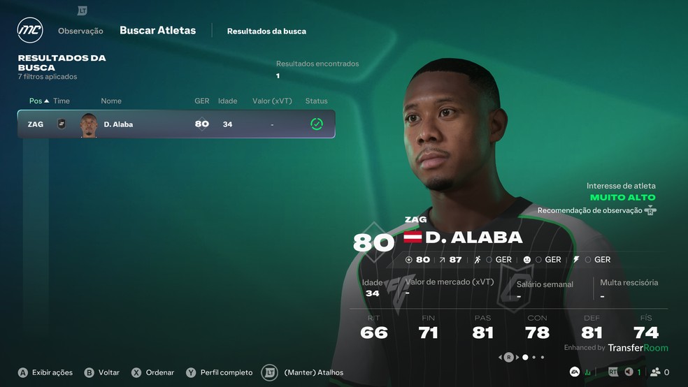 EA FC 27: 15 jogadores para contratar gratuitamente no Modo Carreira