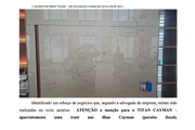 Lousa localizada no escritório de Vorcaro