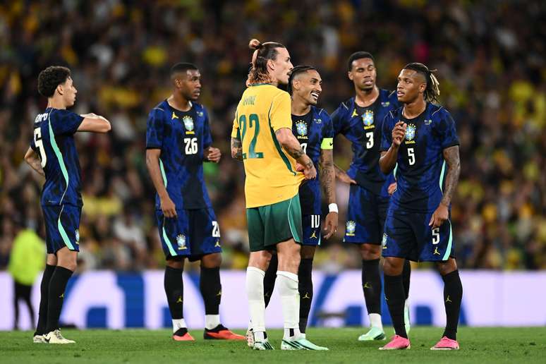 Quem foi bem e quem foi mal no reencontro em amistoso entre Brasil e Austrália