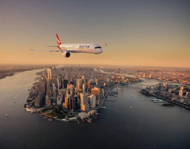 Qantas confirma voos diretos entre Sydney e Nova York com espaços de bem-estar a bordo