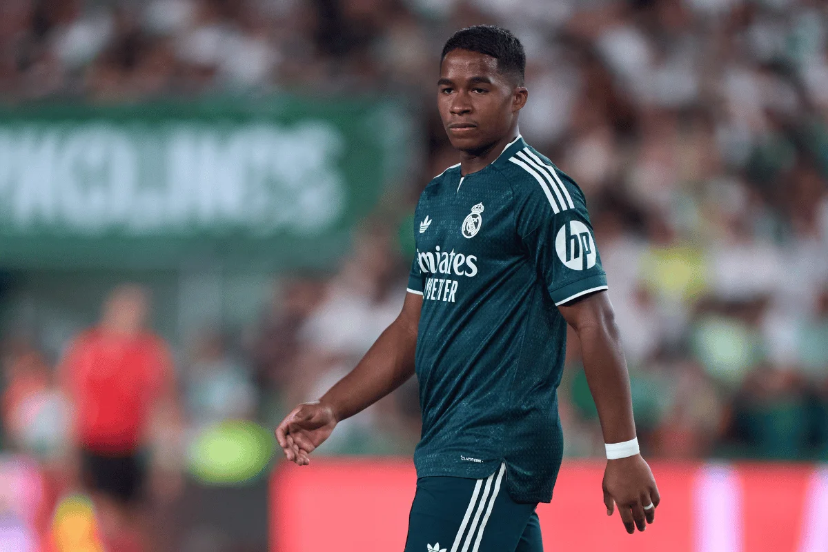 Endrick foi utilizado por José Mourinho no Real Madrid contra o Elche