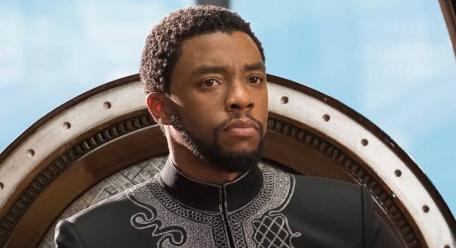 Chadwick Boseman como o Pantera Negra nos filmes da Marvel Divulgação