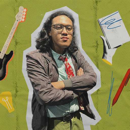 For poet-singer Toni Panagu, art begins as ideas you gamble on