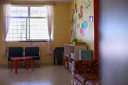 Na Abrace, as crianças também contam com espaços educativos