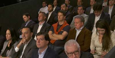Salles marcou presen&ccedil;a ap&oacute;s desistir de candidatura ao Senado Foto: Reprodu&ccedil;&atilde;o/TV Globo
