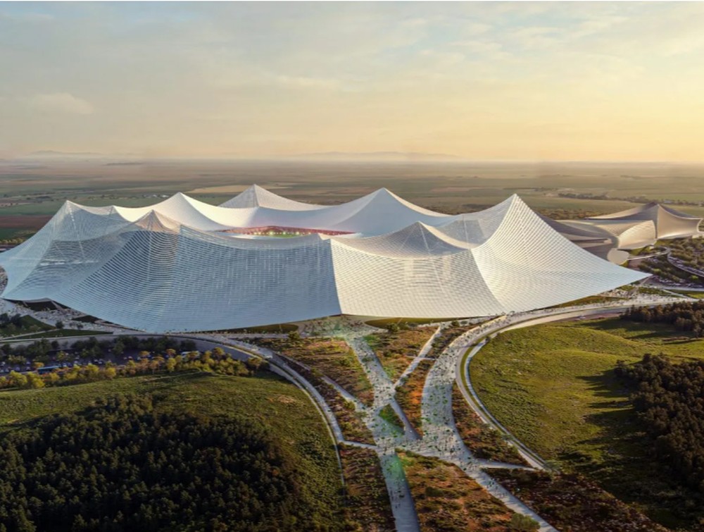 Copa do Mundo 2030: como está a obra do estádio do Marrocos para 115 mil pessoas que briga pela final