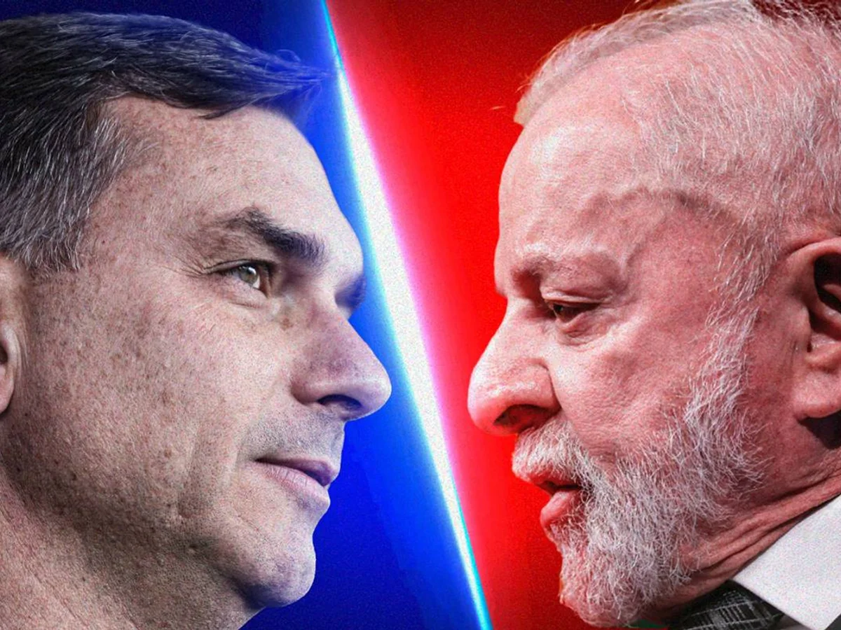 Real Time: Flávio Bolsonaro tem 40% e Lula, 36% das intenções de voto no DF