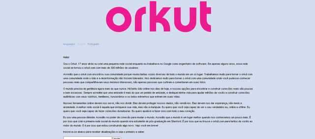 Orkut acabou há 12 anos: relembre recursos que marcaram a rede social