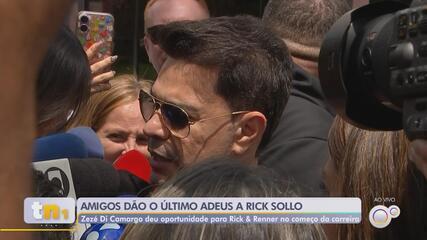 Na despedida, Zezé Di Camargo relembra início da carreira de Rick e ajuda a amigo