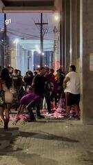 Homem fica ferido após policial atirar durante tumulto antes de comício de Flávio Bolsonaro no Recife