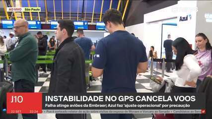 Instabilidade no GPS cancela voos