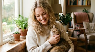 Los veterinarios coinciden: así eligen los gatos a su persona favorita