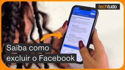 Como excluir a sua conta do Facebook?