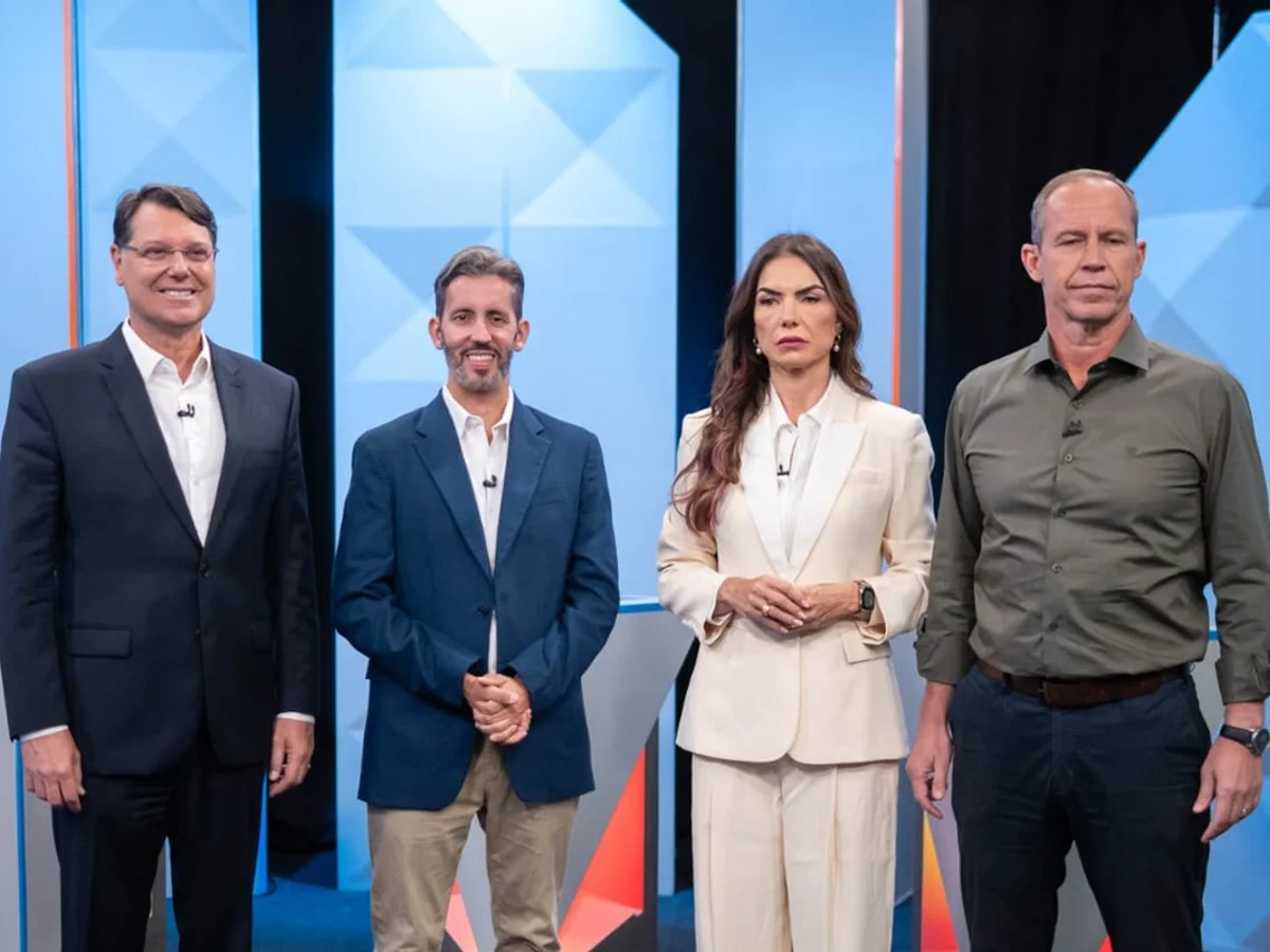 Eleições: sem Celina, candidatos ao GDF fazem debate a 4 dias do 1º turno