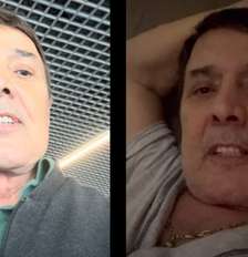 Cantor José Augusto justifica mudanças no rosto e olhar Foto: Reprodução/Instagram