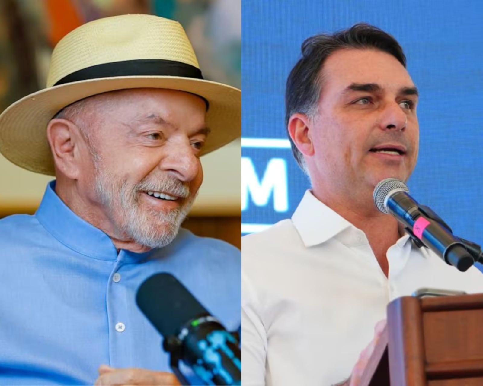 Real Time no Espírito Santo mostra empate numérico entre os dois candidatos no primeiro turno Montagem: Ricardo Stuckert/PR – 30.07.2026; Vittor Sales/Reprodução – 02.06.2026"