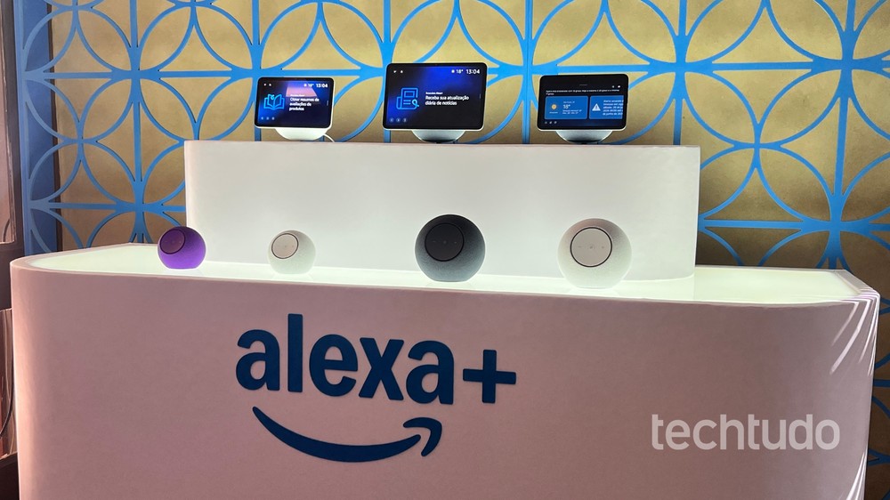 Dispotivos Amazon Echo podem realizar tarefas autom — Foto: Vanessa Coelho Barbosa/TechTudo