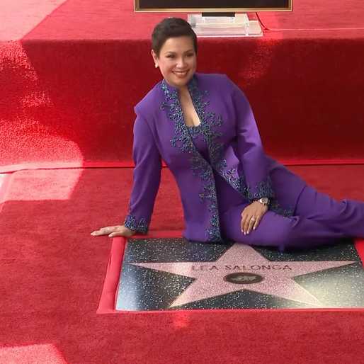 Lea Salonga dedicates Hollywood Walk of Fame star to village that shaped her