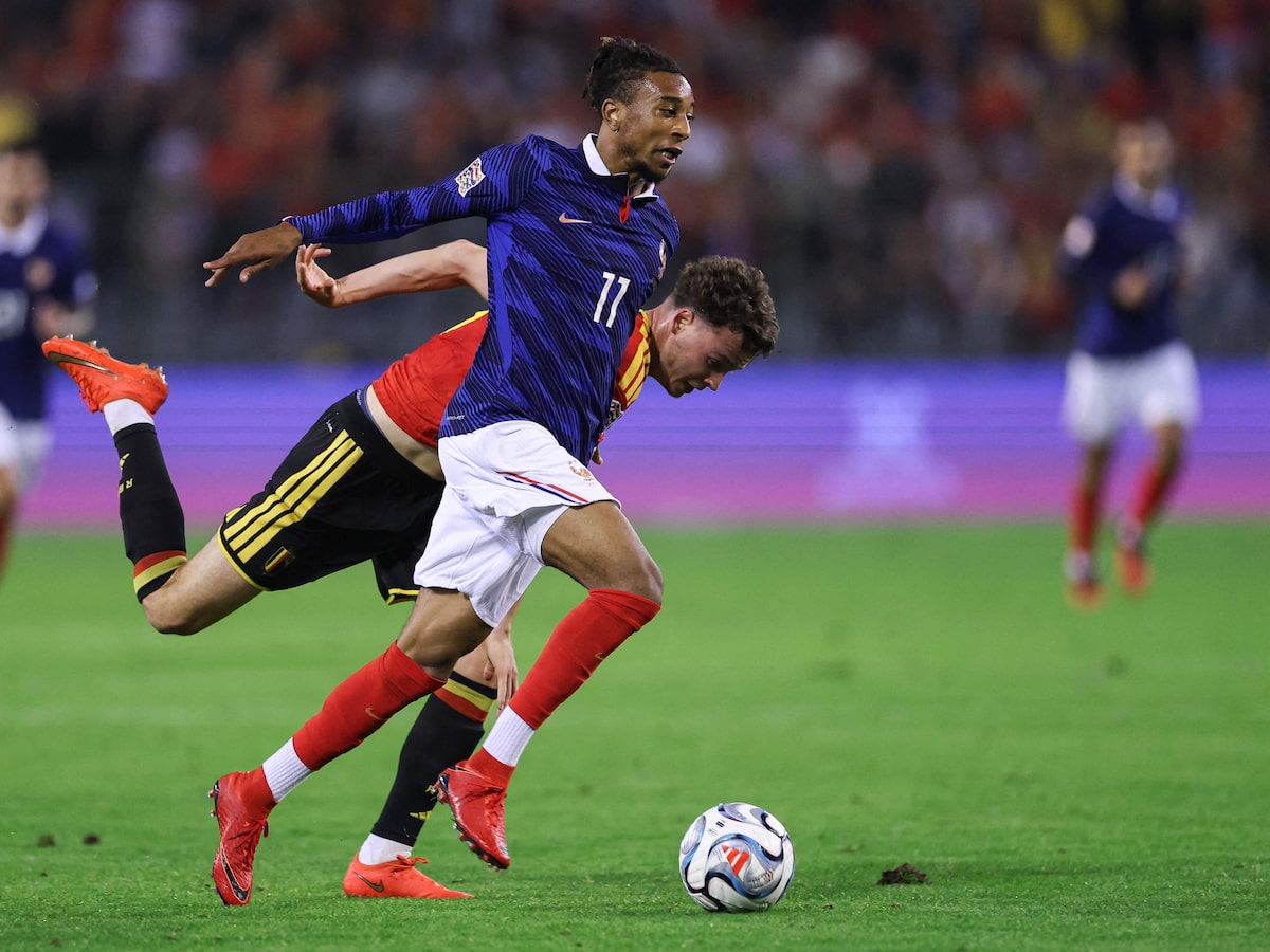 França sofre sem Mbappé, mas bate a Bélgica pela Liga das Nações; Itália goleia Turquia
