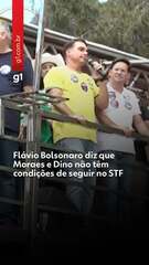 Flávio Bolsonaro promete guerra a facções e acusa STF de proteção a Moraes