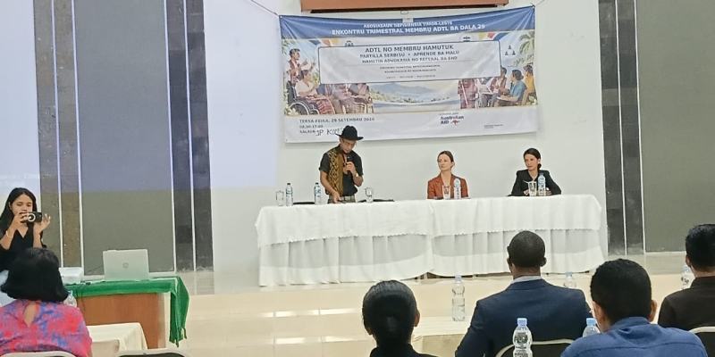 Caritas Austrália debate apoiu ba Timor-Leste ho Primeiru Ministru