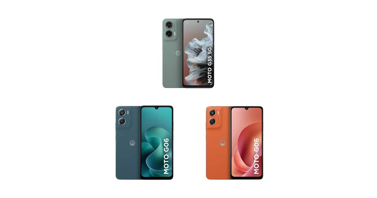 Motorola em promoção: confira uma seleção de smartphones com 5G, câmera com IA e bateria potente