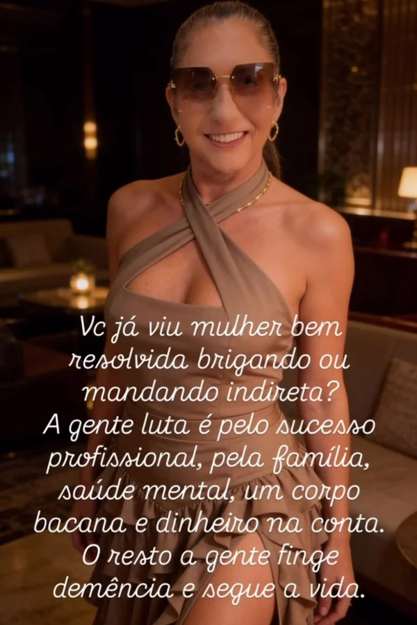 Mãe de Virginia Fonseca faz reflexão enigmática: "Finge demência"