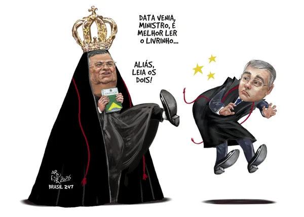 Imagem da matéria: É o salário chegando e o boleto levando (por Roberto Caminha Filho)