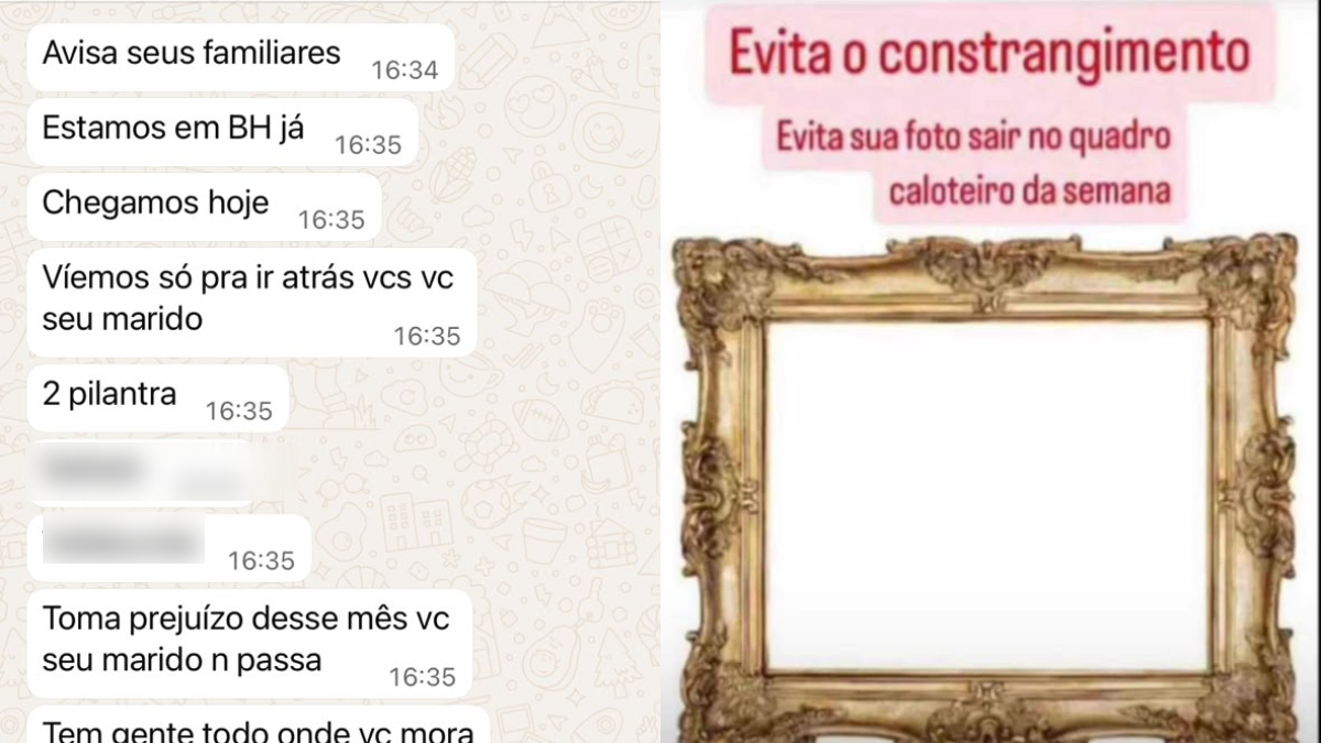 Juros de 40%: Vítima pega R$ 500, paga R$ 1,4 mil e ainda é cobrada em R$ 5 mil por agiota em BH