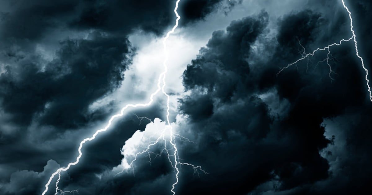 Esperam-se tempestades severas em partes do interior central