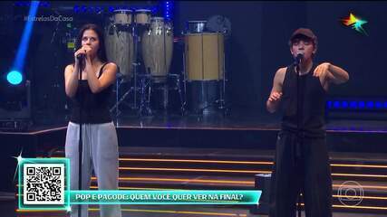 Grupos do Pop e Pagode ensaiam para última semana do programa
