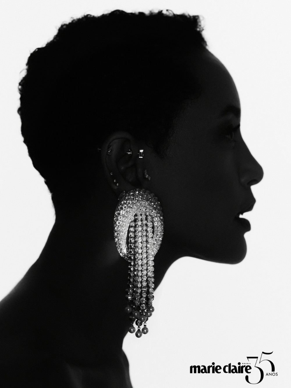 Taís Araujo reflete sobre identidade, beleza e a decisão de mudar o visual aos 47 — Foto: Hudson Rennan (FSag)