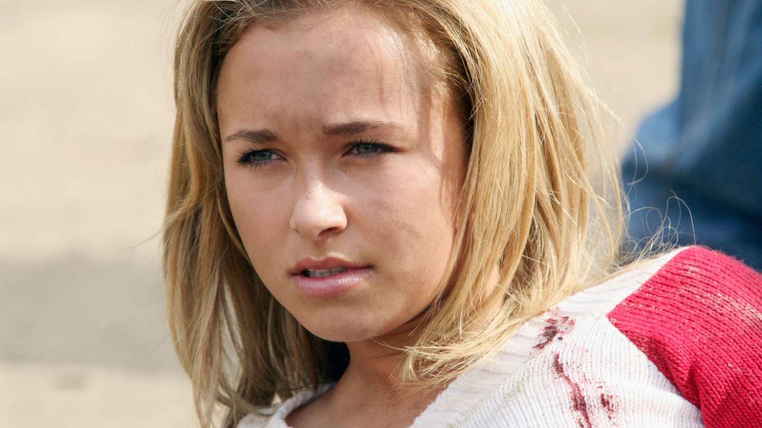 Hayden Panettiere como a líder de torcida Claire Bennet em Heroes, em 2006