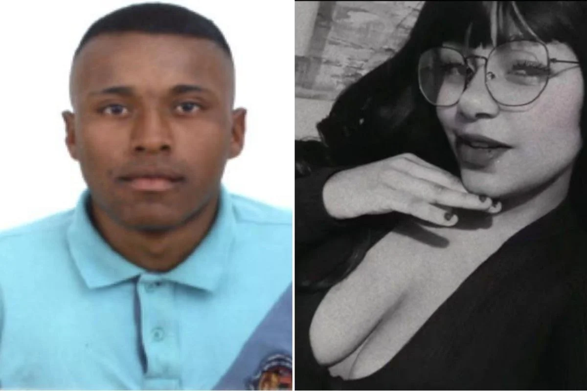 Montagem com duas fotos coloridas de um homem e uma mulher.