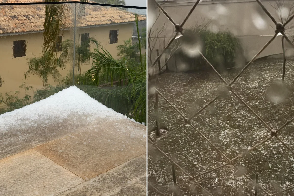 Frente fria avança por MG e traz risco de granizo e ventos de até 70 km/h