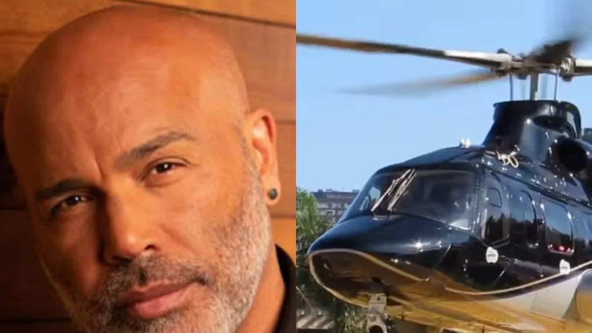 Como é a região em que helicóptero de Rick foi encontrado após acidente