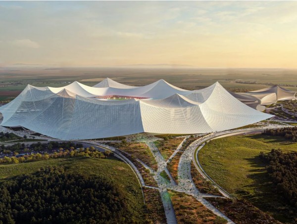 Copa do Mundo 2030: como está a obra do estádio do Marrocos para 115 mil pessoas que briga pela final