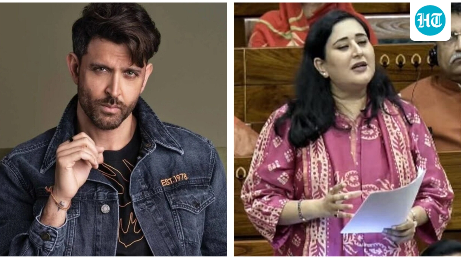 Hrithik Roshan reage com incredulidade enquanto o deputado do BJP ousa que as pessoas cantem Vande Mataram para protestar contra a patriarcal