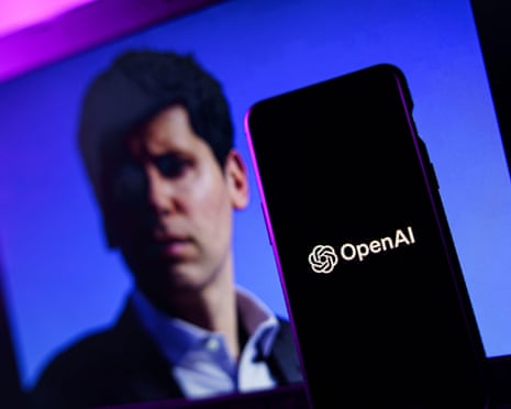 The OpenAIapp and the company’s CEO, Sam Altman.
