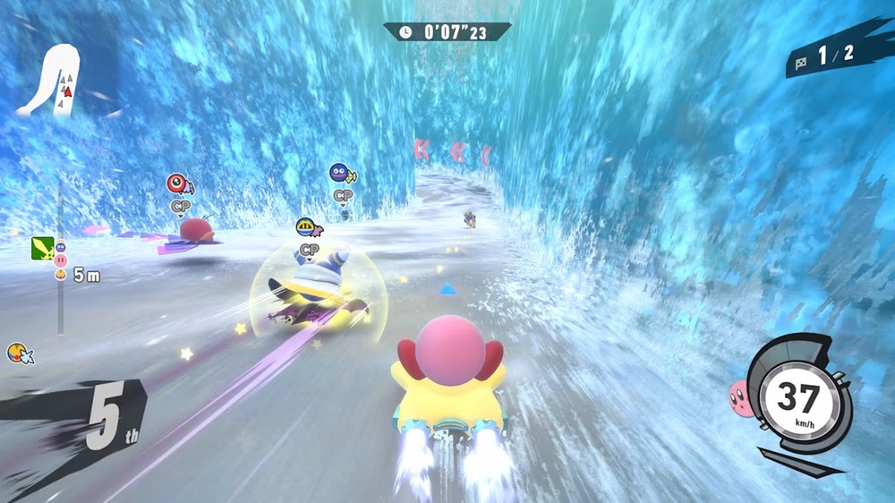 Kirby Air Riders é novo jogo de corrida do mascote roda da Nintendo — Foto: Reprodução/Nintendo eShop