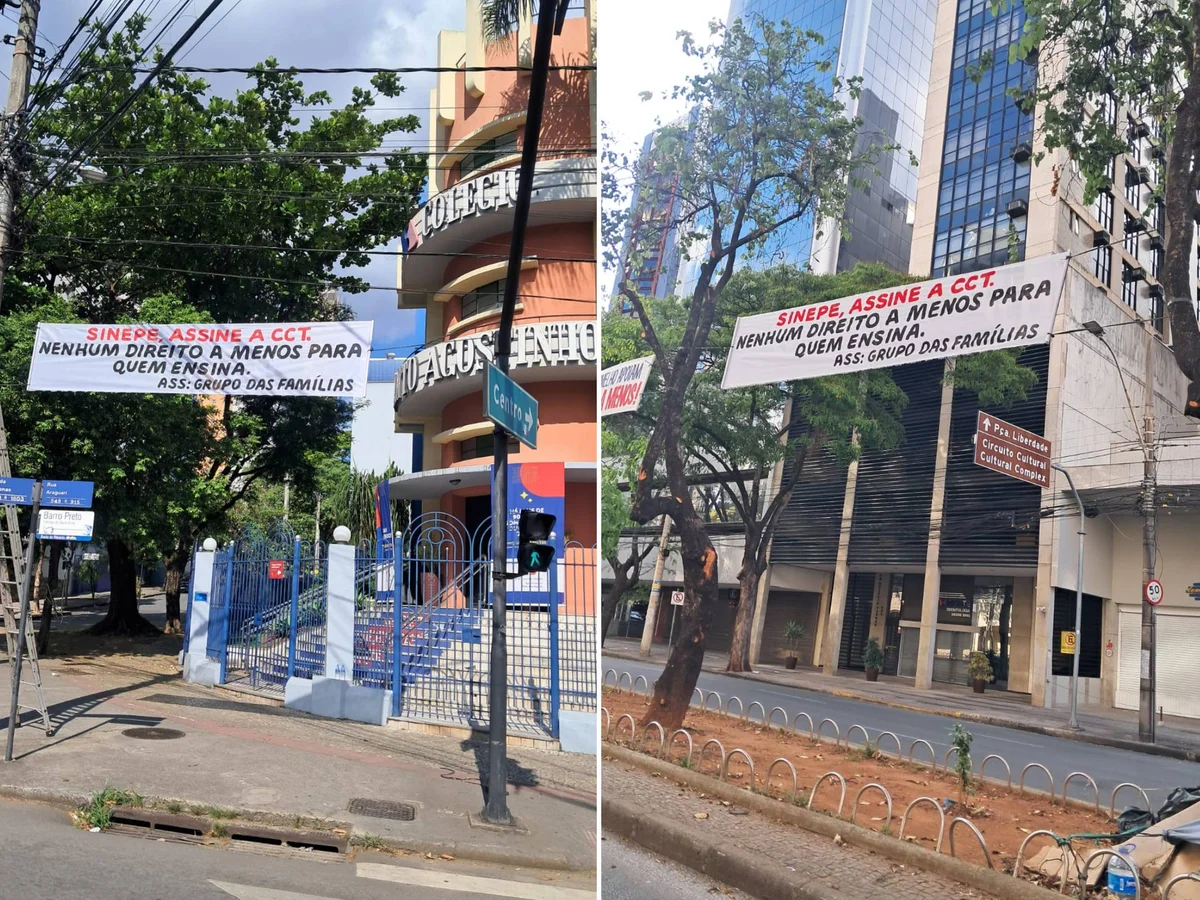Famílias fazem pressão por acordo após greve em escolas particulares de MG