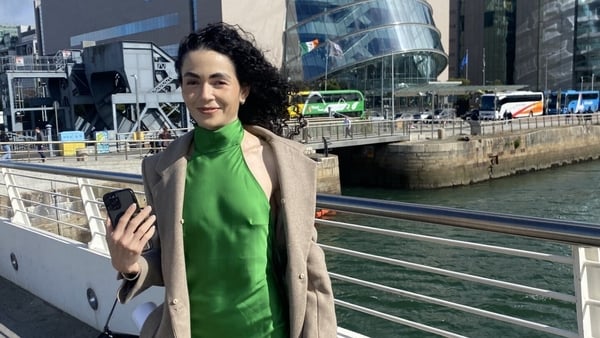 Ana Kalyne - Irish citizenship ceremony - Eleanor Burnhill - RTE