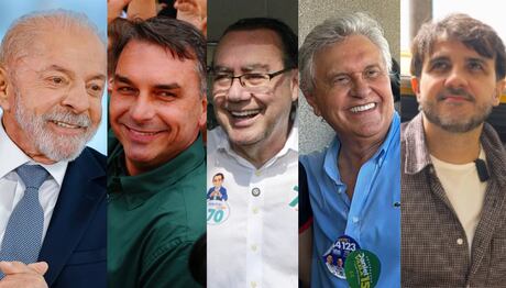 Lula vai a Minas; Flávio Bolsonaro volta para Brasília; veja a agenda dos candidatos