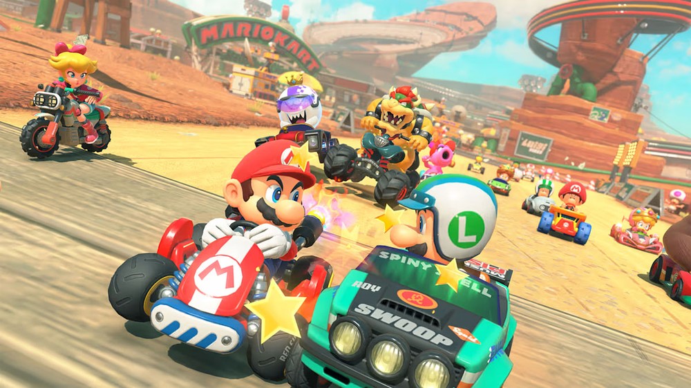 Mario Kart World traz as corridas tradicionais da série no Nintendo Switch 2 e um grande mundo para explorar — Foto: Reprodução/Nintendo Game Store