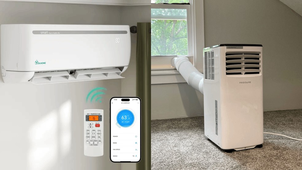 Ar-condicionado portátil é bom? Veja vantagens, desvantagens e se vale a pena
