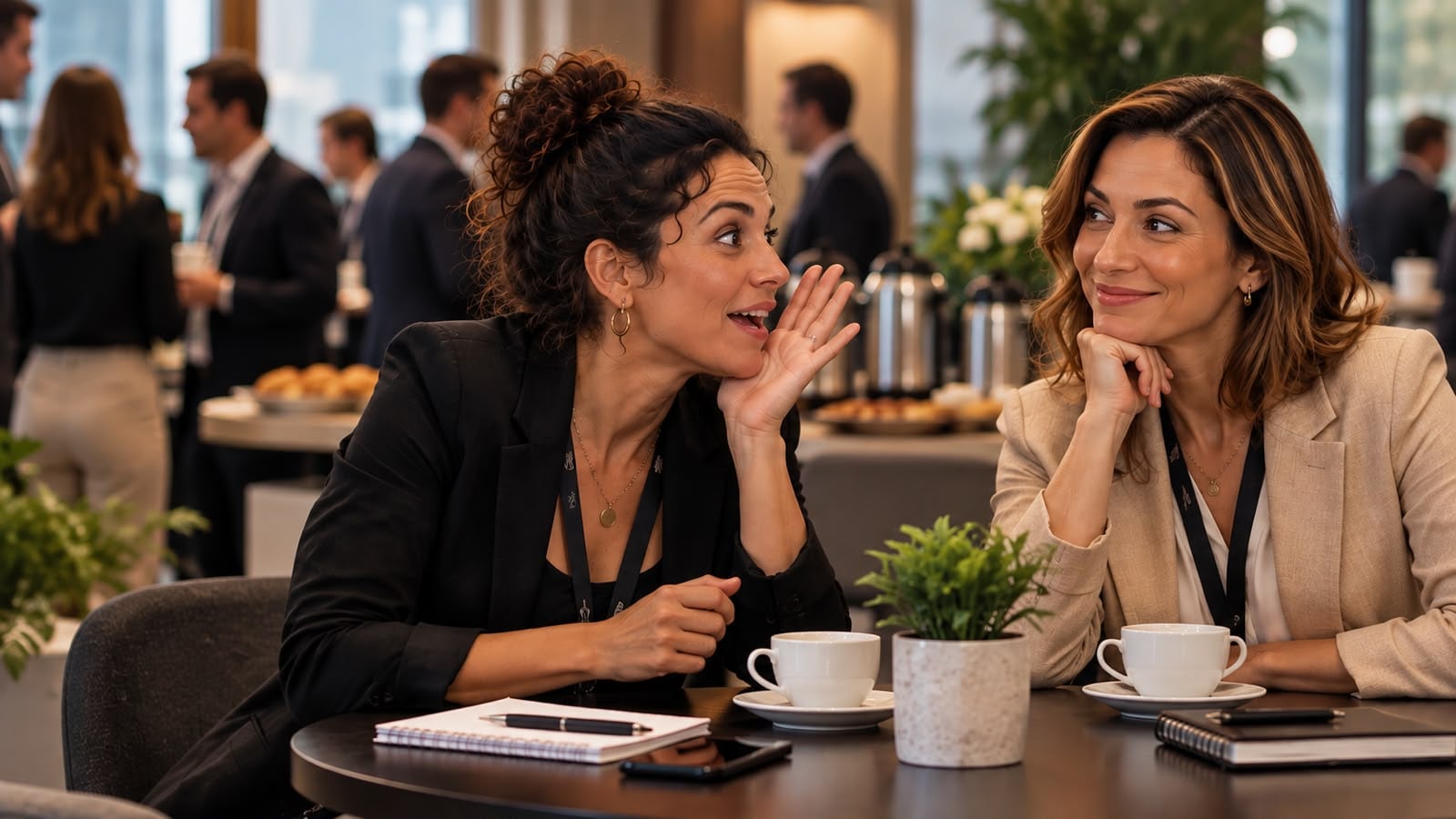 A personagem que ela tinha criado resolveu aparecer em carne e osso